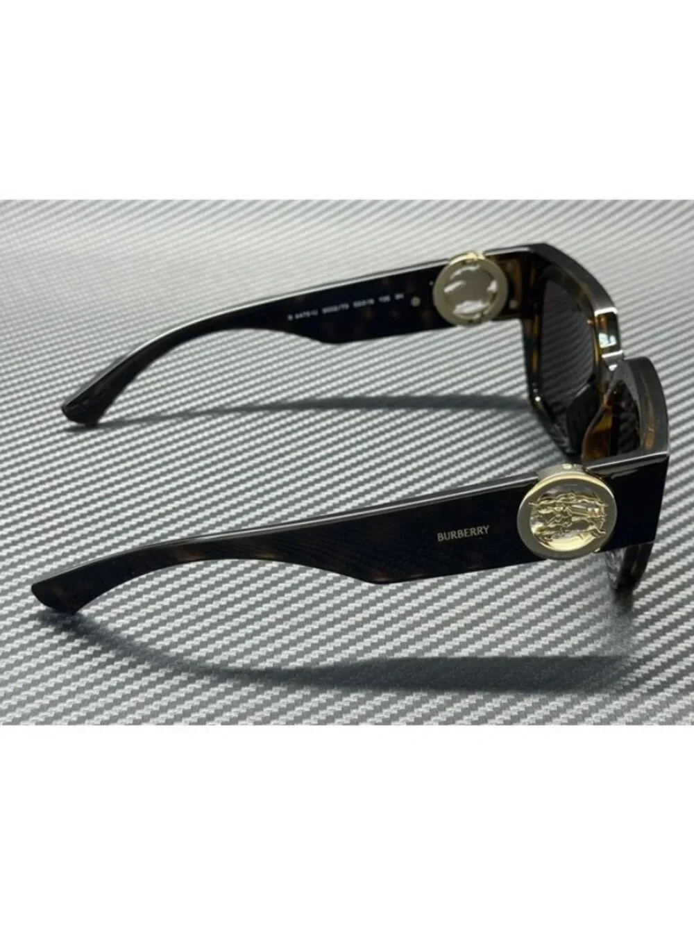 New Burberry Women Dark Havana Sunglasses -18-135